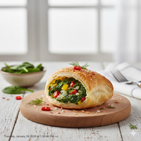 Kopyası Mini 50 gr Puf Biberli Kaşarlı Ekmek  (1Kg)