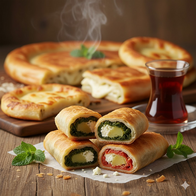 Rulo Börek 20 Adet (Mini) - Resim 1