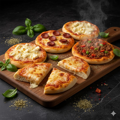 Mini Pizza Kaşarlı 1Kg